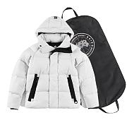 CANADA GOOSE down jacket white no fur - 1