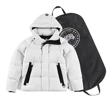 CANADA GOOSE down jacket white no fur