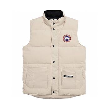 CANADA GOOSE down vest cream white