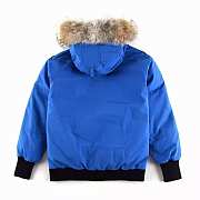 CANADA GOOSE down jacket dark short blue - 4
