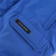 CANADA GOOSE down jacket dark short blue - 2