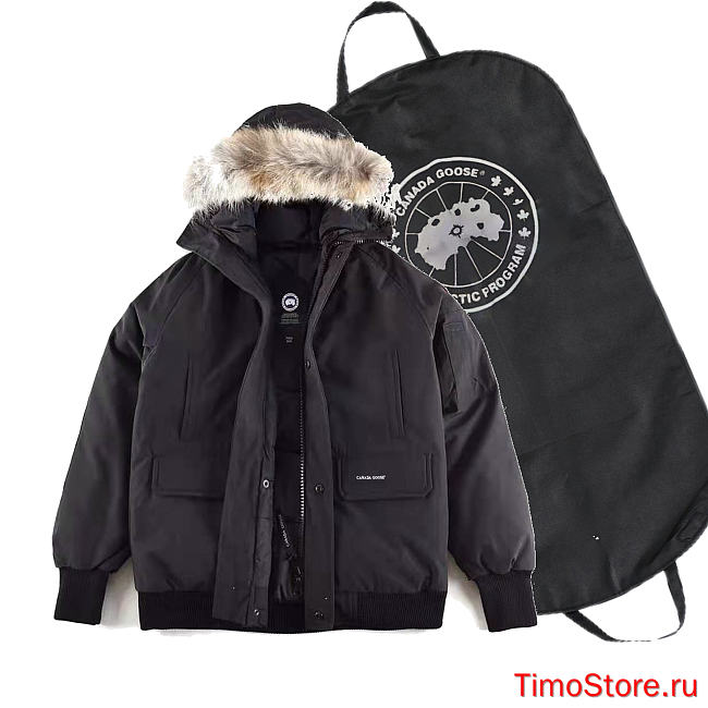 CANADA GOOSE down jacket short black - 1