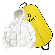 fendi down jacket white - 1
