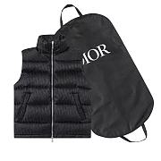 dior down vest 003 black - 1