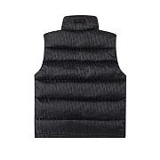 dior down vest 003 black - 4