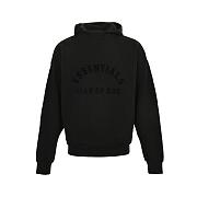 essentials hoodie black - 1
