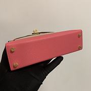 HERMES KELLY epsom mini 18cm pink - 2
