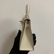 HERMES KELLY epsom mini 18cm cream white - 3