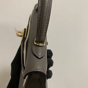 HERMES KELLY epsom mini 18cm dark grey - 4