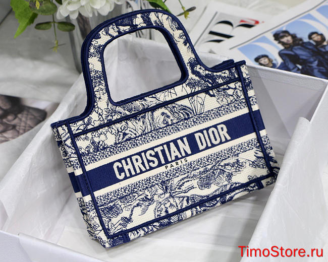 dior book tote mini 22.5cm 07 - 1