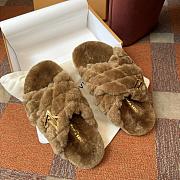 LV 2024 winter fur slippers 03 - 4