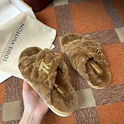 LV 2024 winter fur slippers 03 - 3