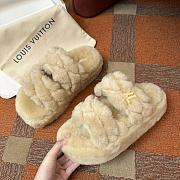 LV 2024 winter fur slippers 10 - 2