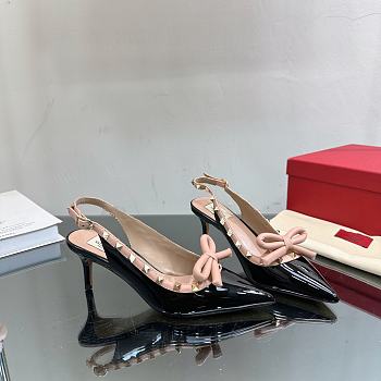 Valentino heels 6.5cm and 9.5cm black