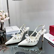Valentino heels 2 high of heels 6.5 and 9.5cm white - 1