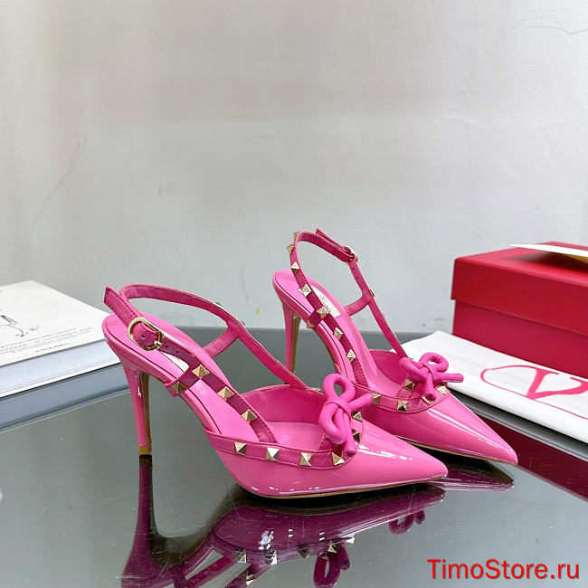 Valentino heels 2 high of heels 6.5 and 9.5cm pink - 1