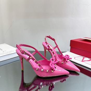 Valentino heels 2 high of heels 6.5 and 9.5cm pink