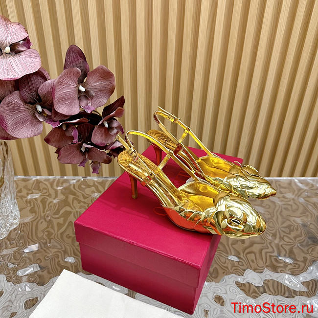 Valentino heels gold - 1