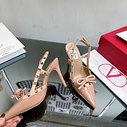 Valentino heels 2 high of heels 6.5 and 9.5cm beige - 1