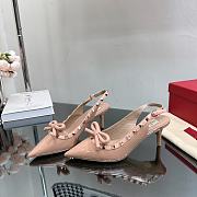 Valentino heels 2 high of heels 6.5 and 9.5cm beige - 3