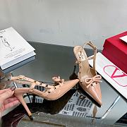 Valentino heels 2 high of heels 6.5 and 9.5cm beige - 2