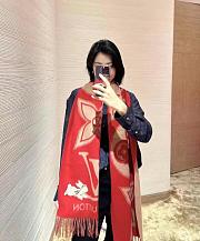lv 100% wool scarf 001 45x190cm - 1