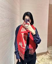 lv 100% wool scarf 001 45x190cm - 2