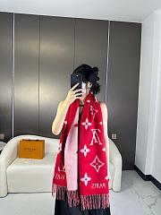 lv 100% wool scarf 001 45x190cm 12 colors - 1