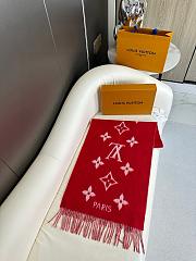 lv 100% wool scarf 001 45x190cm 12 colors - 3