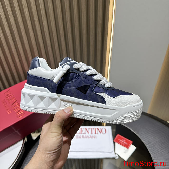 valentino sneaker blue and white - 1