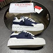 valentino sneaker blue and white - 4