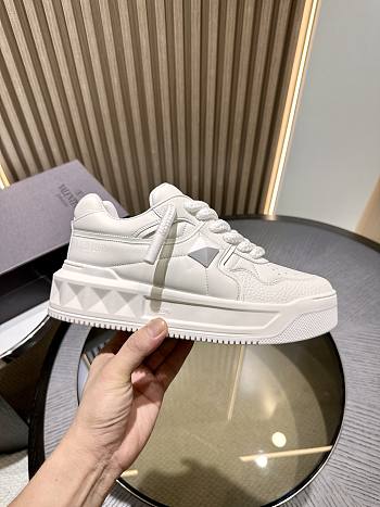valentino sneaker all white