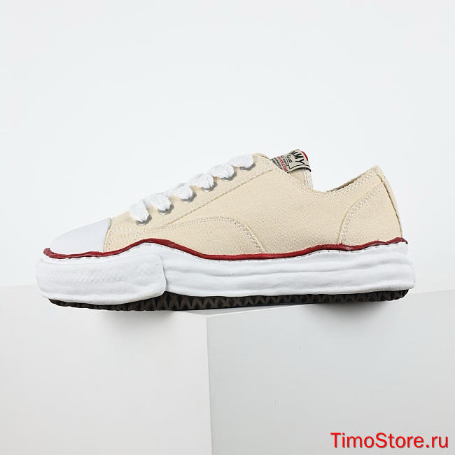 MAISON MIHARA YASUHIRO PETERSON LOW TOP SNEAKERS white  - 1