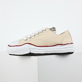 MAISON MIHARA YASUHIRO PETERSON LOW TOP SNEAKERS white 