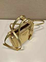 Prada Galleria Saffiano leather mini-bag in Platinum - 2