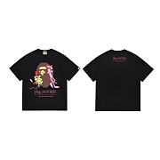 bape t shirt pink black white - 2