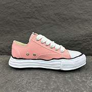 MAISON MIHARA YASUHIRO PETERSON LOW TOP SNEAKERS pink - 5