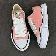 MAISON MIHARA YASUHIRO PETERSON LOW TOP SNEAKERS pink - 4