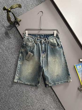 balenciaga jean short men and women