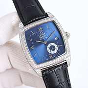 OMEGA's trendy new men's full diamond trench-set watch 42mm - 5