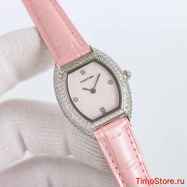 Cartier Mini lady barrel type watch 28*33mm - 1