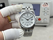 ROLEX Land-Dweller Upgraded Watch 36mm white silver - 1