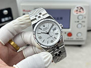 ROLEX Land-Dweller Upgraded Watch 36mm white silver - 2