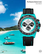 This is a custom carbon fiber edition of the Rolex Cosmograph Daytona series 40mm - 1