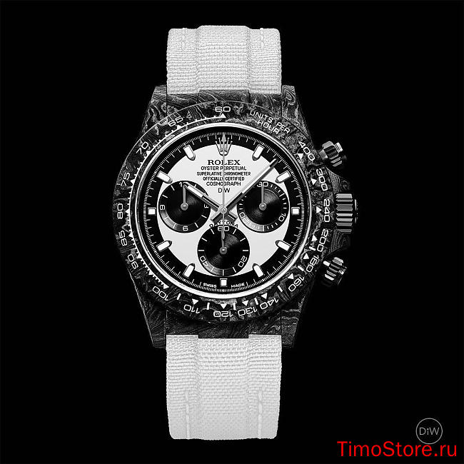 custom carbon fiber edition of the Rolex Cosmograph Daytona series 40mm - 1