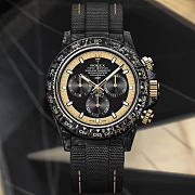 custom carbon fiber edition of the Rolex Cosmograph Daytona series 40mm 5 - 1