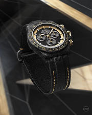 custom carbon fiber edition of the Rolex Cosmograph Daytona series 40mm 5 - 5