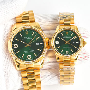 High-quality Rolex couple's watches 34mm+41mm