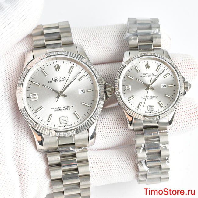 High-quality Rolex couple's watches 34mm+41mm 3 - 1