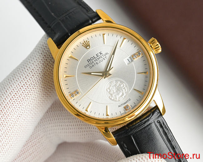 rolex datejust 40mm silver - 1